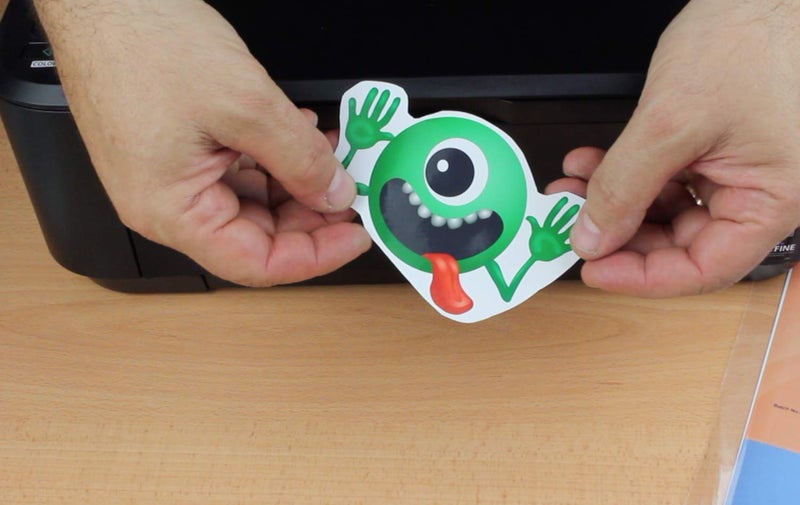 PPD 50 Sheets Inkjet Glossy Photo Sticker Paper 35lbs 120gsm 8.5x11 Full Sheet Self Adhesive Instant Dry True Photographic Quality (PPD-73-50) - Image 5